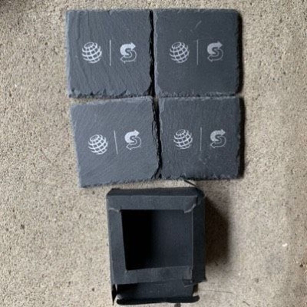 Slate Coaster Set Of Four